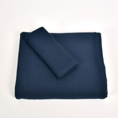 B�ndchenstoff Meterware Glattstrick uni, dunkelblau navy #980