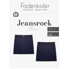 Papierschnittmuster JEANSROCK Damen Fadenk�fer