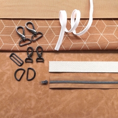 Dekostoff W�rfelmuster grafisches Muster, wei� karamell