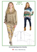 1057 Blusen Schnittmuster it's A fits