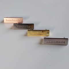 Handmade Label Metall, kupfer