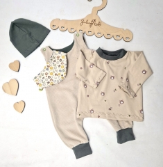 Jerseystoff uni, army gr�n #280