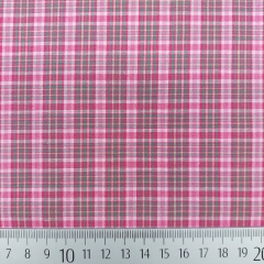 Baumwollstoff Karomuster karierte Webware, pink gr�n