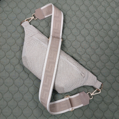 Outdoorstoff Teflon Kreuzmuster Weave, hellbraun natur