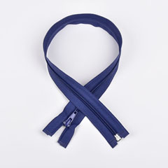 Rei�verschluss teilbar 50 cm, dunkles jeansblau