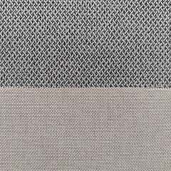 Outdoorstoff Teflon Kreuzmuster Weave, schwarz natur