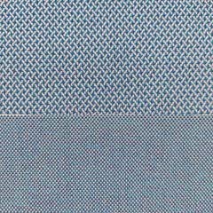 Outdoorstoff Teflon Kreuzmuster Weave, blau natur