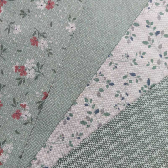 Dekostoff Leinenlook uni, altgr�n