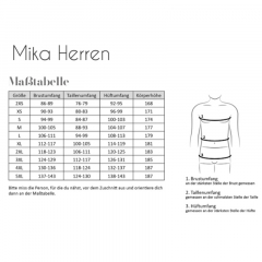 Papierschnittmuster MANTEL MIKA HERREN Fadenk�fer
