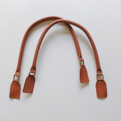 Taschenhenkel Kunstleder 63,5 cm eckig zum Ann�hen, Havanna braun (mittelbraun)