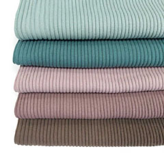 B�ndchenstoff gerippt Hipster-Beanie Stoff, helltaupe meliert