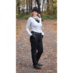 Strickstoff Glattstrick weich d�nn, grau meliert