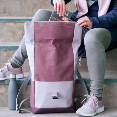 Outdoorstoff beschichtete R�ckseite wasserabweisend, matt lila (Mulberry)