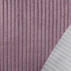 Breitcord Taschenstoff M�belstoff Dekostoff Samtstoff, mauve (blasslila)