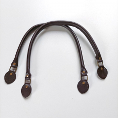 Taschenhenkel Kunstleder 63,5�cm oval zum Ann�hen, dunkelbraun