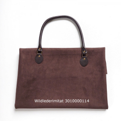 Taschenhenkel Kunstleder 63,5�cm oval zum Ann�hen, dunkelbraun