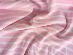 RESTST�CK 75 cm Punta di Roma Jersey Streifen, rosa wei�