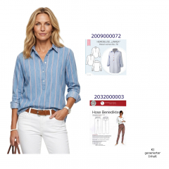 Jeansstoff Denim mit Stretch, wei�