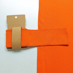 Polo Piqu� Stoff Poloshirt Stoff Baumwolle uni, orange