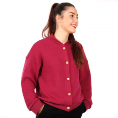 Papierschnittmuster Strickjacke FRAU AYLA Cardigan Schnittreif