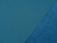 Softshell Stoff uni, petrol