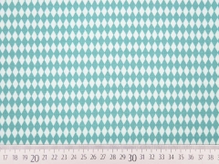 RESTST�CK 148 cm Jersey Rauten, mint