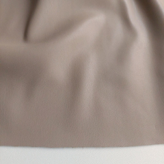 Lederimitat mit Wildleder-Imitat R�cken elastisch, hellbeige