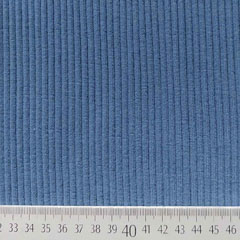 B�ndchenstoff gerippt Hipster-Beanie Stoff,�jeansblau