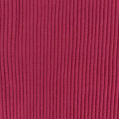 B�ndchenstoff gerippt Hipster-Beanie Stoff, dunkelrot