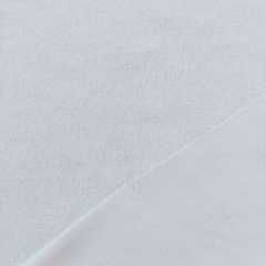 Sweat Frottee elastisch uni, cremewei�