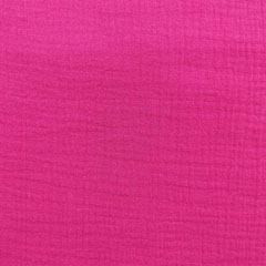 Musselin Stoff Double Gauze uni,�hot pink
