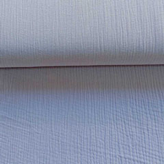 Musselin Stoff Double Gauze uni,�lilablau