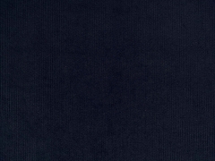 Feincord Stoff Babycord uni, dunkelblau