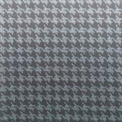 Jerseystoff Hahnentritt, graublau schwarz
