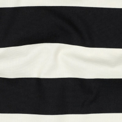 Canvas Stoff Blockstreifen 5 cm, schwarz wei�