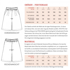 Papierschnittmuster FRAU BEEKE Bermudashorts Schnittreif