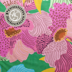 Baumwollstoff Blumen "Petali Selvaggi" - Made in Italy