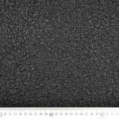 RESTST�CK 28 cm Boucle Stoff Schafsl�ckchen, schwarz