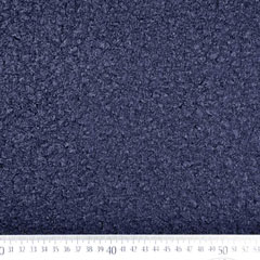 Boucle Stoff Schafsl�ckchen, dunkelblau