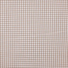Baumwollstoff Vichykaro 2,7 mm, beige wei�