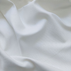 Canvas Stoff Baumwollstoff uni, cremewei�