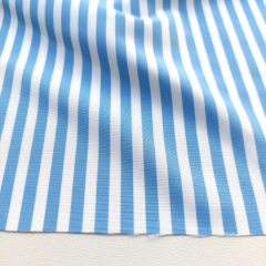 Badehosen Badeshorts Stoff Streifen schnell trocknend, hellblau wei�