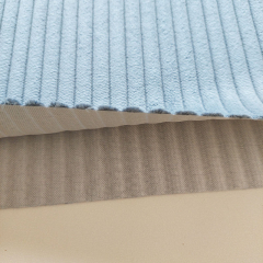 Breitcord Taschenstoff M�belstoff Dekostoff Samtstoff, rauchblau
