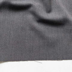 Hosenstoff 2-Way Stretch Wool Touch, mittelgrau meliert
