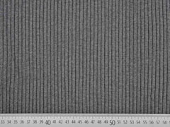 Rippenb�ndchen Hipster-Beanie Stoff, anthrazit melange