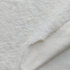 Teddyfleece Stoff Teddyfell Lammfellimitat flauschig weich elastisch, cremewei�