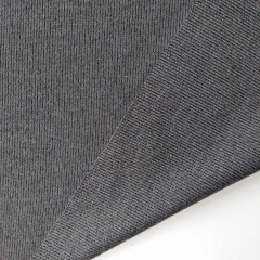 Strickstoff Glattstrick Viskose weich, anthrazit