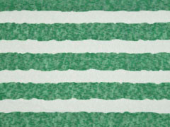 RESTST�CK 120 cm leichter Strickstoff Blockstreifen, ecrue gr�n
