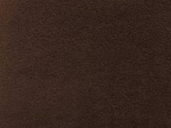RESTST�CK 18 cm Fleece Stoff Meterware uni, Dunkelbraun