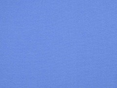 B�ndchenstoff Meterware Glattstrick uni, bleu (kr�ftiges hellblau)